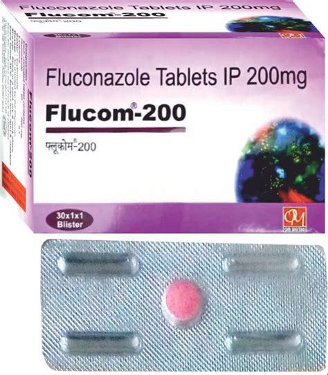 Fluconazole Mg Flucom Tablets X X Blister At Rs Box