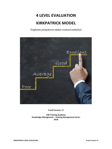 4 Level Evaluation Kirkpatrick Pdf