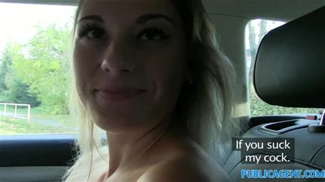 Publicagent Blonde Car Sex Pictures Pass