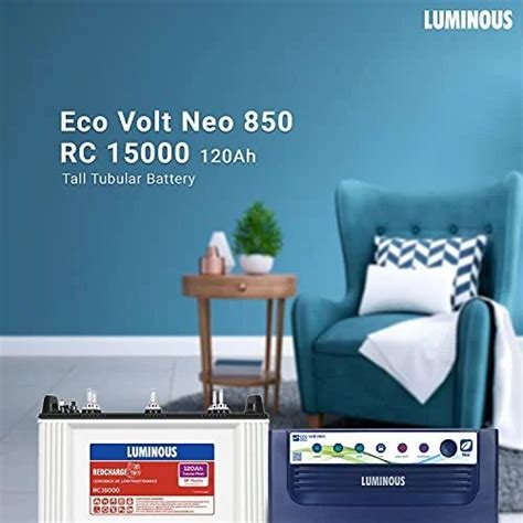 Luminous Eco Volt Neo Sine Wave Inverter With Rc Ah