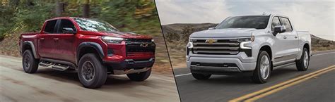 2024 Chevrolet Colorado Vs Silverado 1500 Compare Differences