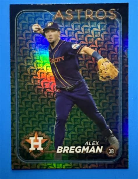 Alex Bregman Topps Series Feuille D Ufs De P Ques Parall Le Sp