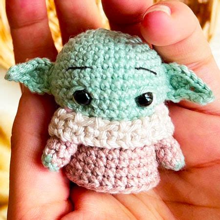 Porte Cl S B B Yoda Pdf Amigurumi Patron Gratuit