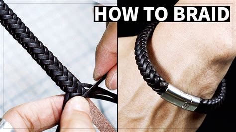 Braided Leather Bracelet Diy