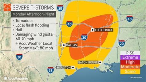 Severe Storms Tornadoes To Sweep Through South During 1st Days Of 2023