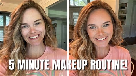 Get Ready With Me My Minute Makeup Routine For Mature Skin Youtube