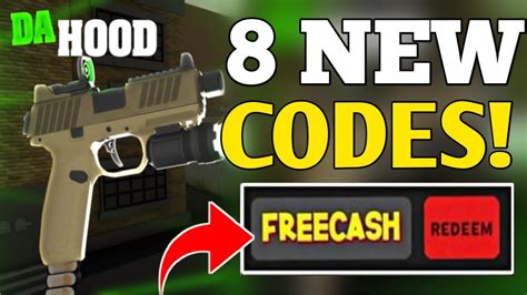 Latest Da Hood Redeem Codes Roblox Da Hood Codes Codes