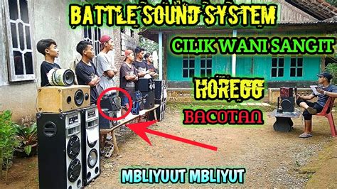 BATTLE SOUND SYSTEM MINIATUR MAS BREWOG AUDIO TERTAWA MELIHAT INI