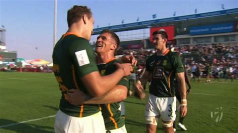 World Rugby HSBC Sevens Series Dubai | SA v Kenya | Highlights | SuperSport