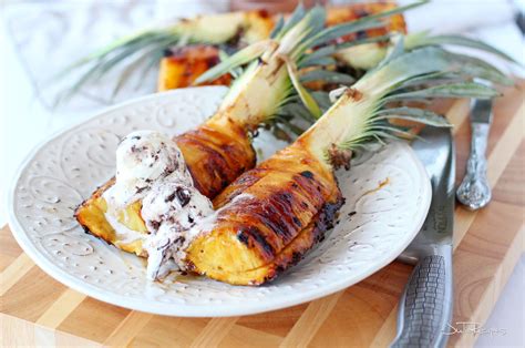 Brazilian Grilled Pineapple Ripe Pineapple Canned Pineapple Grilled