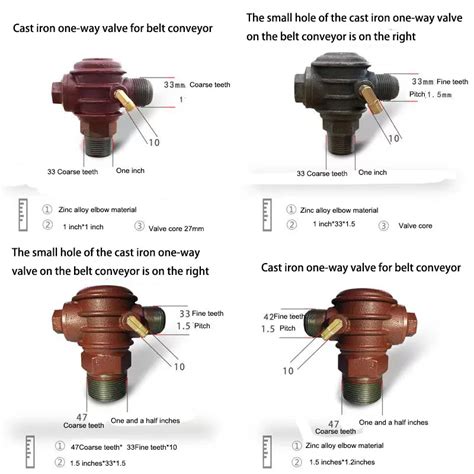 Air Compressor Check Valve Non Return Check Valve 3 Way Brasscheck