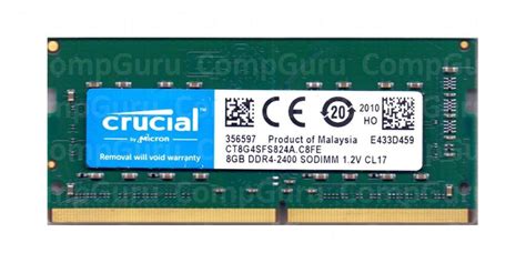 Crucial Ddr Gb Mhz So Dimm Pc