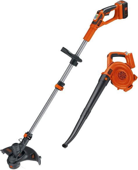 Black Decker 40v Max String Trimmeredger And Sweeper Combo Lcc140 String Trimmers