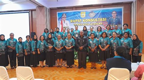 Rakon Tp Pkk Tingkat Kota Jayapura Hasilkan Program Unggulan Di Tahun