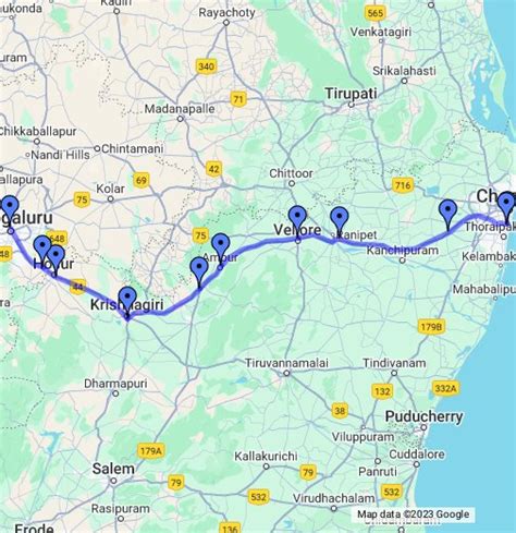 Bengaluru Chennai Expressway Map, Bengaluru Chennai, 60% OFF