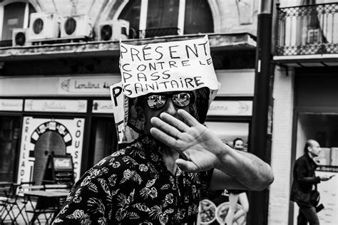 Manifestation Contre Le Pass Sanitaire à Toulouse