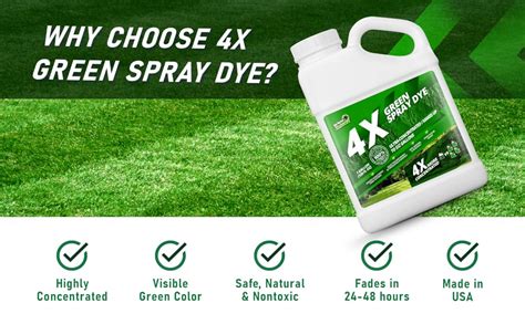 Amazon X Green Spray Dye Concentrated Spray Pattern Indicator