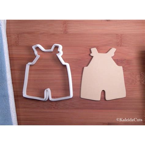 Overalls Cookie Cutter Kaleidacuts