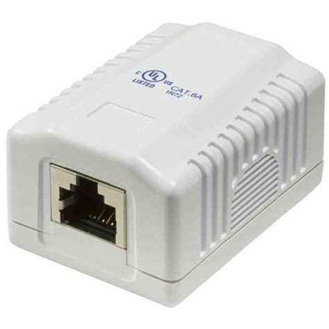 Stock Bureau LOGILINK PROFESSIONAL Prise De Connexion Cat 6A Avec