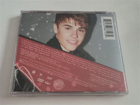 Justin Bieber Under The Mistletoe Cd Deluxe Album With Dvd Discs