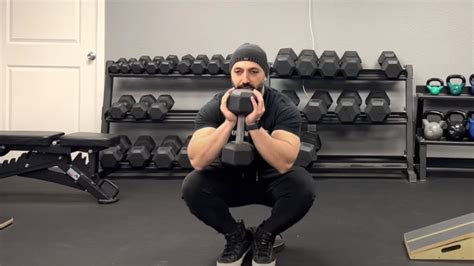 How To Do The Heels Elevated Goblet Squat For Superior Quad Gains Barbend