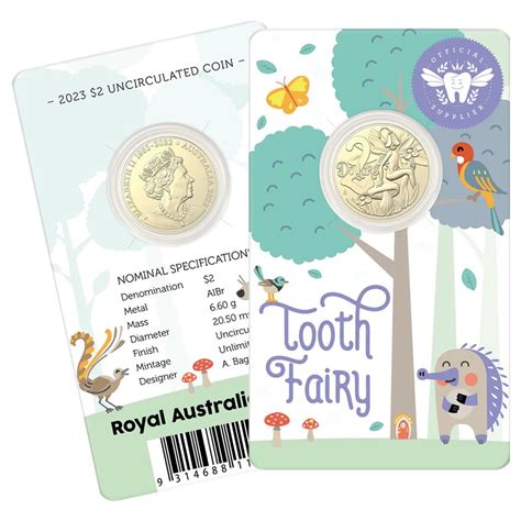 $2 2023 Tooth Fairy UNC Card