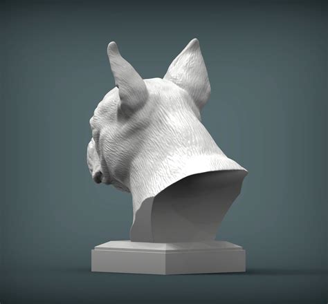 Boston Terrier 3d Model 3d Printable Cgtrader