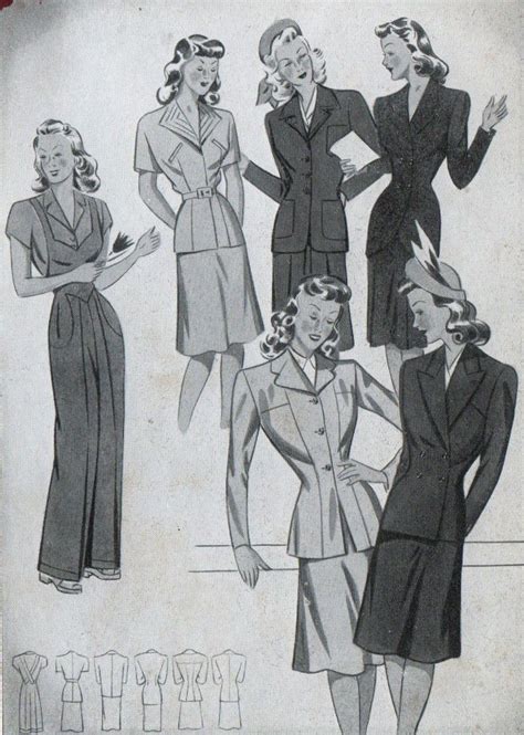 Moda Anni 40 Alla Scoperta Del Look E Dello Stile Anni 40 1940s