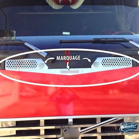 Grille Inox Pour A Ration Volvo Fh Fh Pyramidale Accessoire En Ac