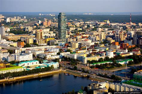 Yekaterinburg – the view from above · Russia Travel Blog