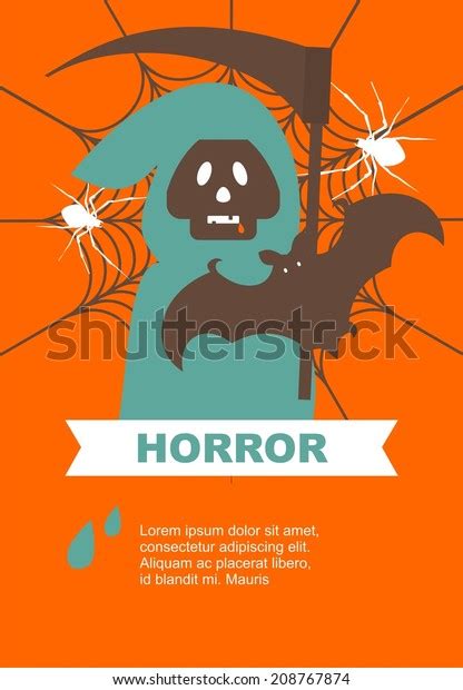 Halloween Poster Spirit Halloween Pumpkin Party Stock Vector Royalty