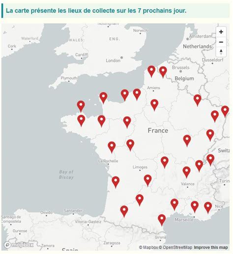 Dates Et Lieux Des Collectes De Don Du Sang Data Gouv Fr