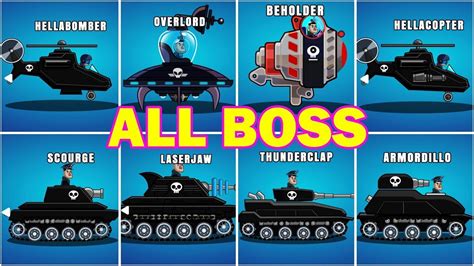 Titan Tank Vs All Bosses In Boss Rush Hill Of Steel Youtube