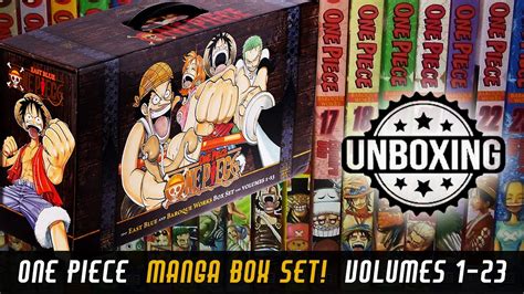 Unboxing One Piece Manga Box Set Volumes Youtube