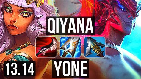 Qiyana Vs Yone Mid Rank Qiyana Legendary Games