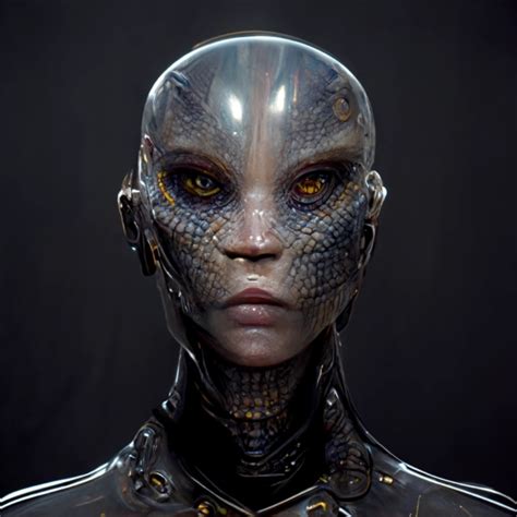 An Humanoid Reptilian With Futuristic Space Suite Midjourney OpenArt