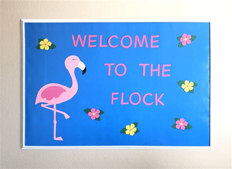 Flamingo Classroom Decor Flamingo Classroom Bulletin Board Flamingo Door Decoration Bul