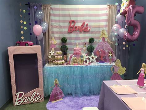 Barbie Birthday Decorations Ideas