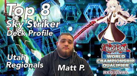 YU GI OH TOP 8 SKY STRIKER POST JUNE 2023 BANLIST UTAH REGIONAL DECK