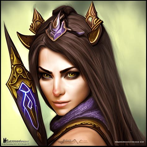 Warcraft Mage Female Hyper Realistic Intricate Detail Creative Fabrica