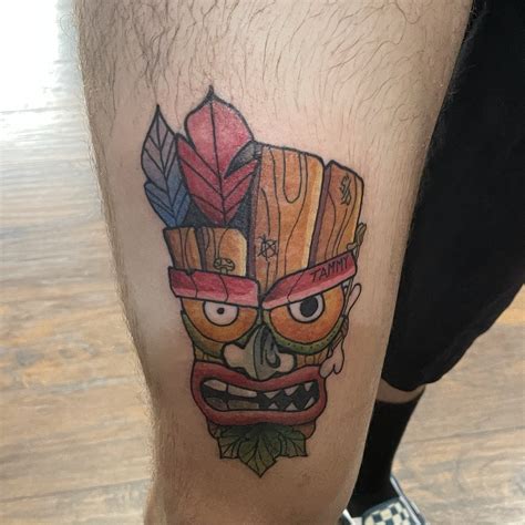 Crash Bandicoot Tiki Mask Evil