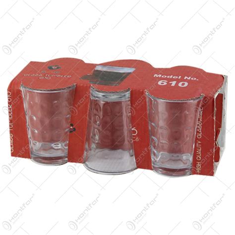 Set 6 Pahare Din Sticla Glass Tumbler 610 10 Cm Hontfar