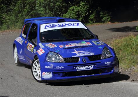 Renault Clio S1600 Rally Editorial Photo Image Of Poeti 95464181