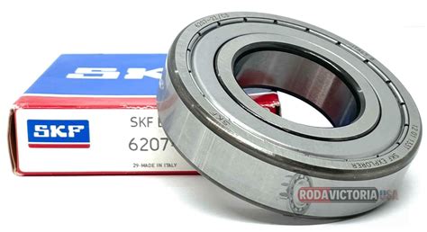 SKF 6207 ZZ C3 DEEP GROOVE BALL BEARING METAL SHIELDED 2Z 35x72x17 Mm