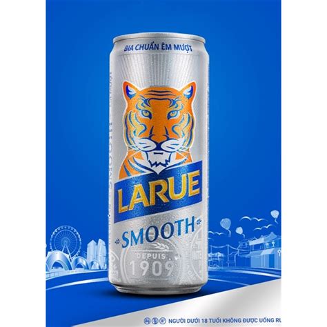 Bia LARUE Bạc Smooth 330ml Shopee Việt Nam