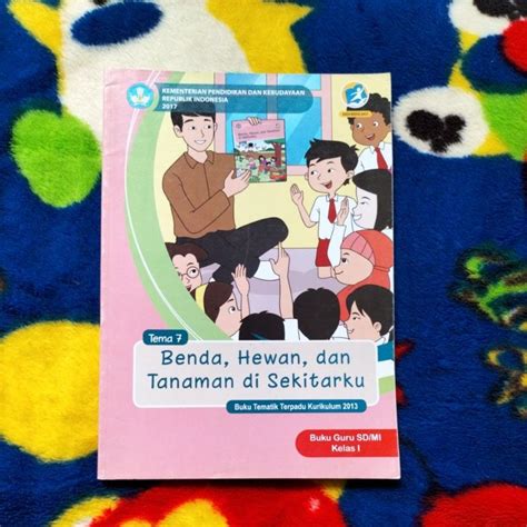 Jual ORIGINAL BUKU GURU TEMATIK TERPADU BENDA HEWAN DAN TANAMAN DI