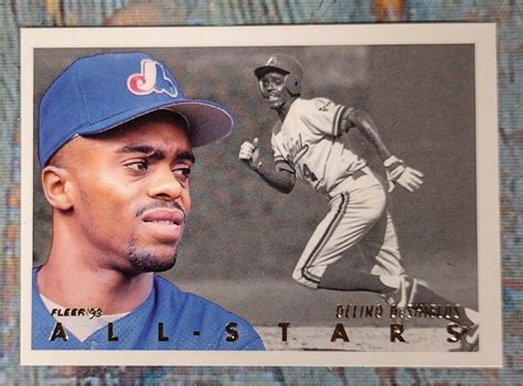 Delino Deshields Montreal Expos Fleer All Stars Of Ebay