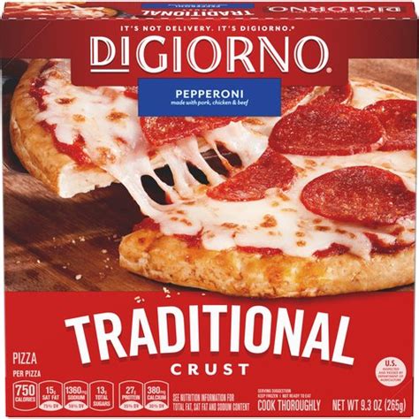 Digiorno Pepperoni Traditional Crust Frozen Pizza Foodland