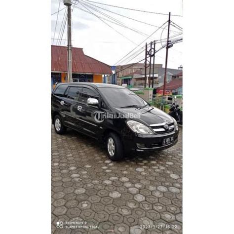 Mobil Toyota Kijang Innova G Manual Hitam Seken Siap Pakai Di