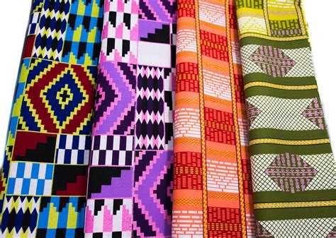 Wp1842 African Print Fabric Bundle Ankara Fabric Metallic Glitter 4 Tess World Designs